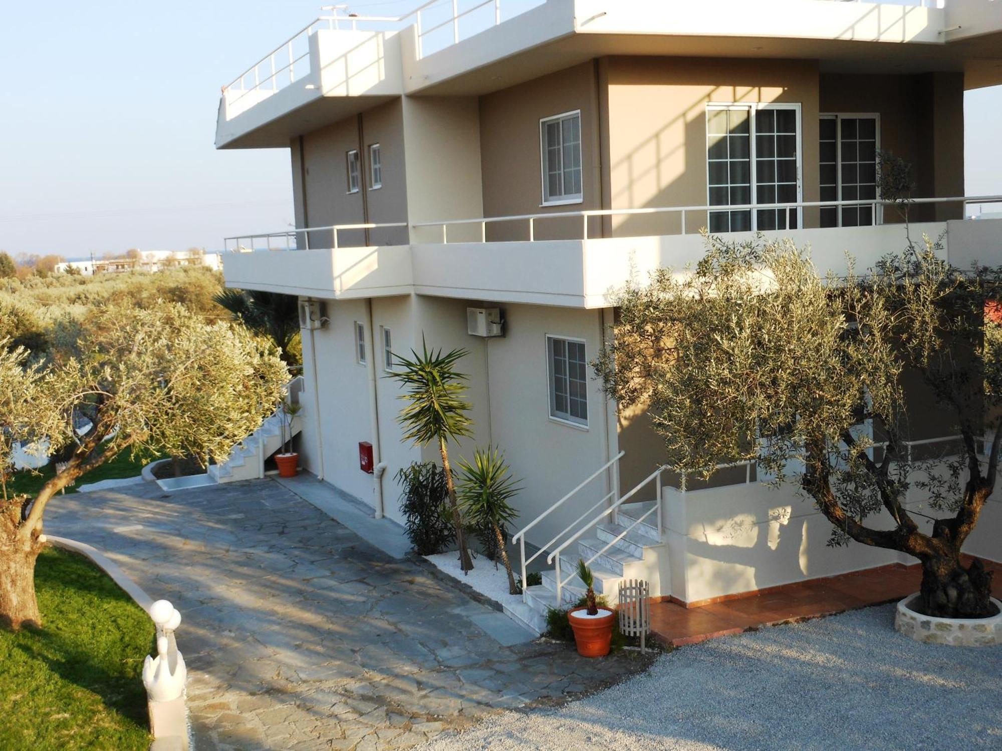 Villa Olive Grove Afantou Bagian luar foto