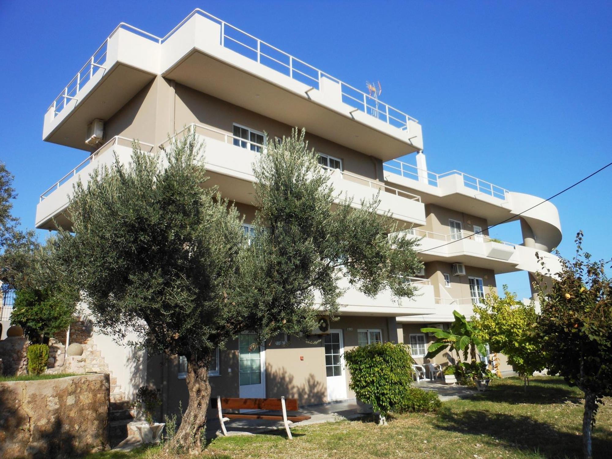 Villa Olive Grove Afantou Bagian luar foto