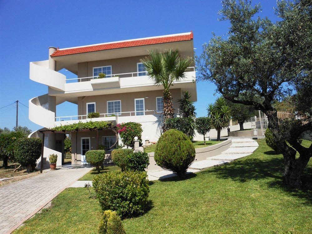 Villa Olive Grove Afantou Bagian luar foto